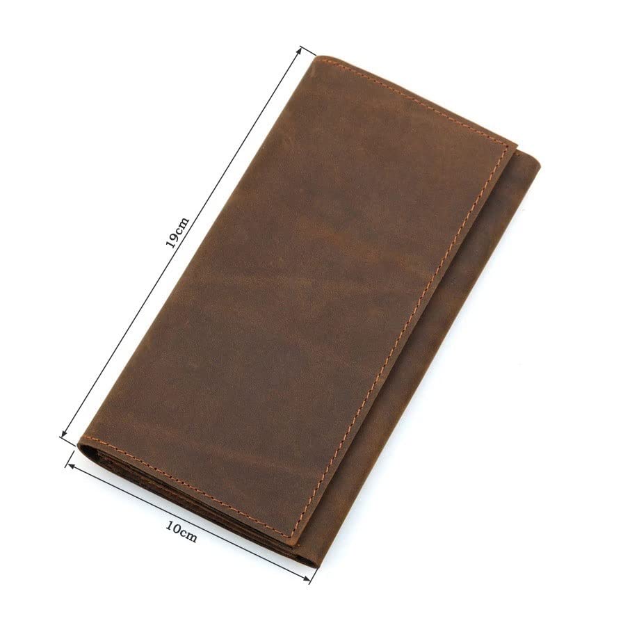 Long Leather Passport & Phone Wallet