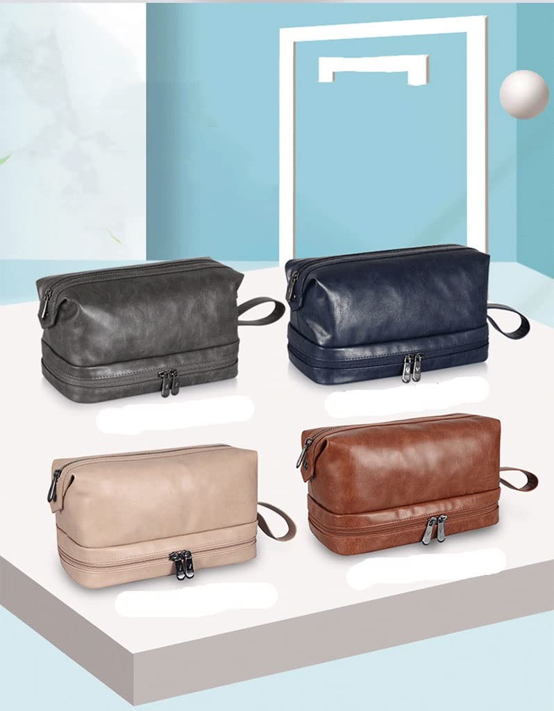 PU Leather Travel Cosmetic Pouch
