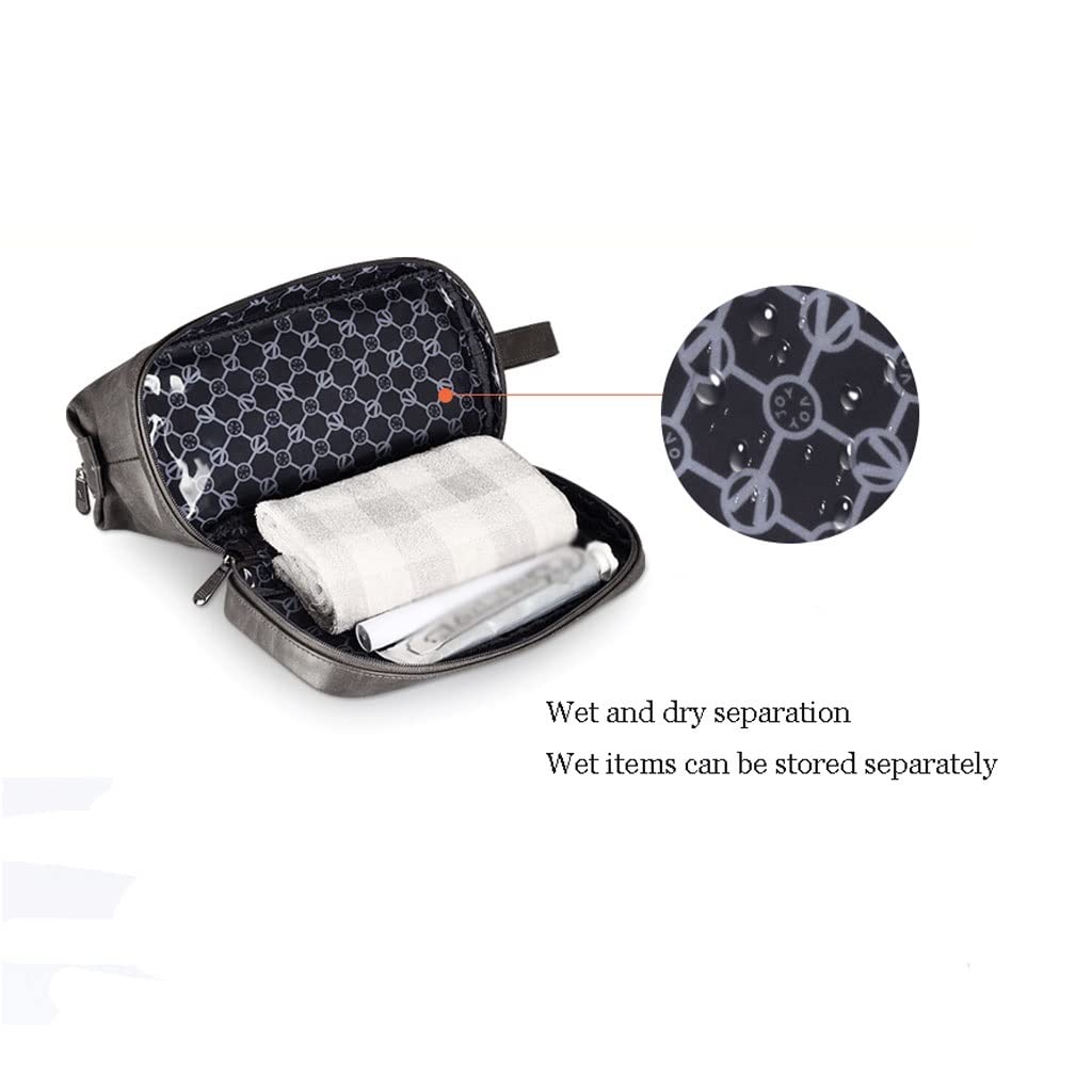 PU Leather Travel Cosmetic Pouch
