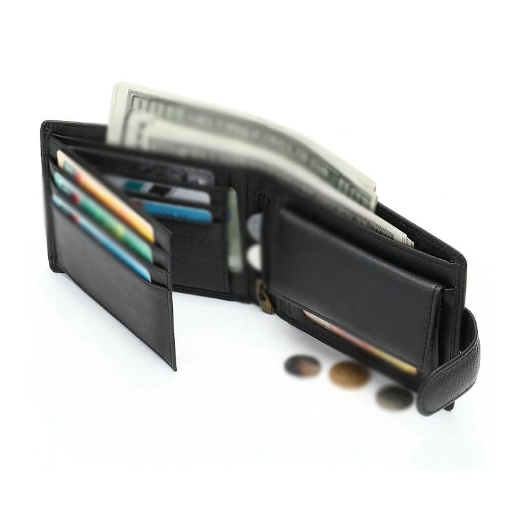 Compact Card Holder Wallet with Coin Pocket