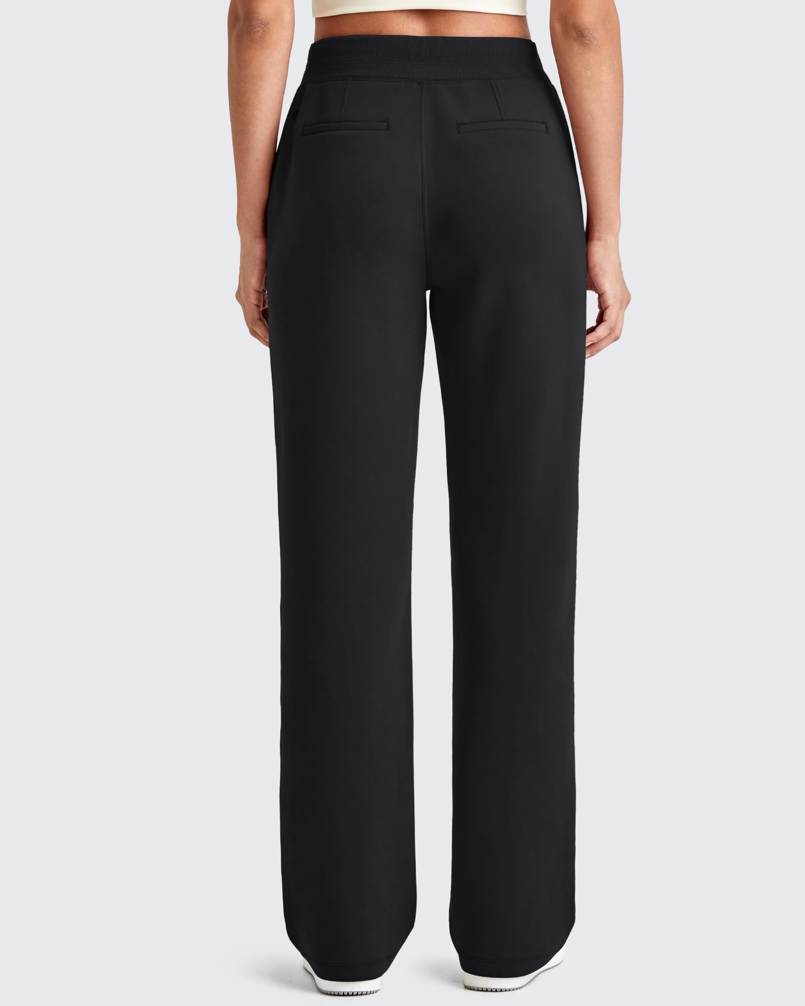 G4Free Smoofit Women Wide Leg Sweatpants Drawstring with Pockets