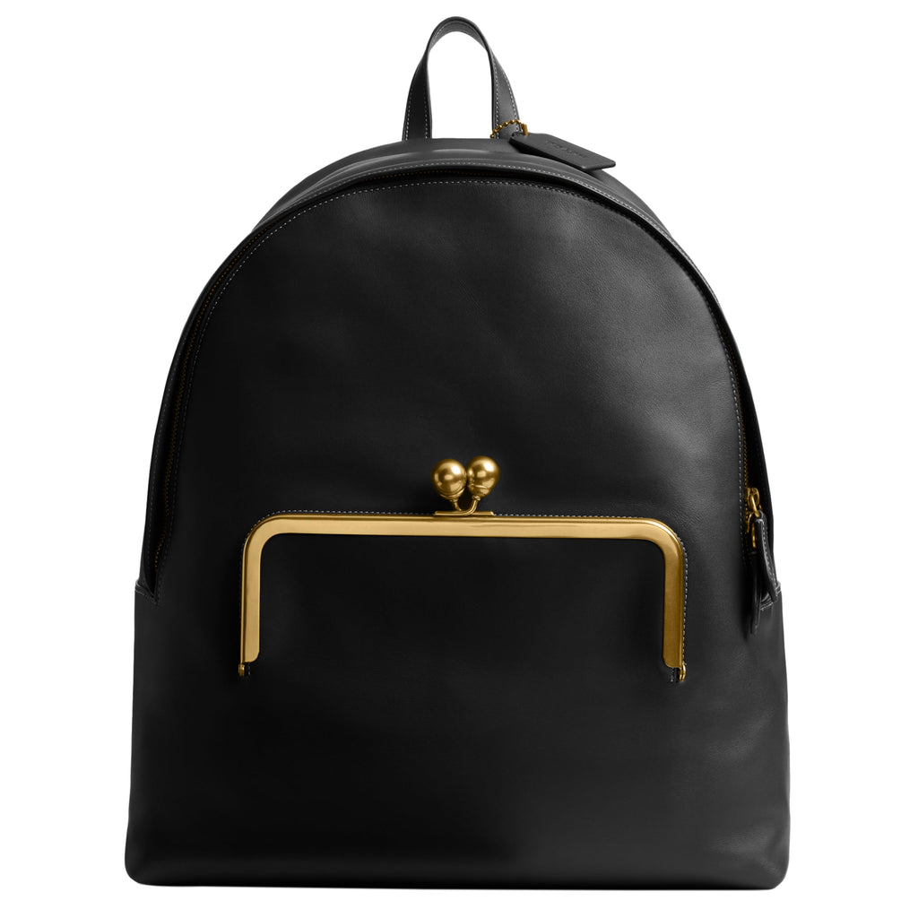 Coach Women's Kisslock Frame Backpack