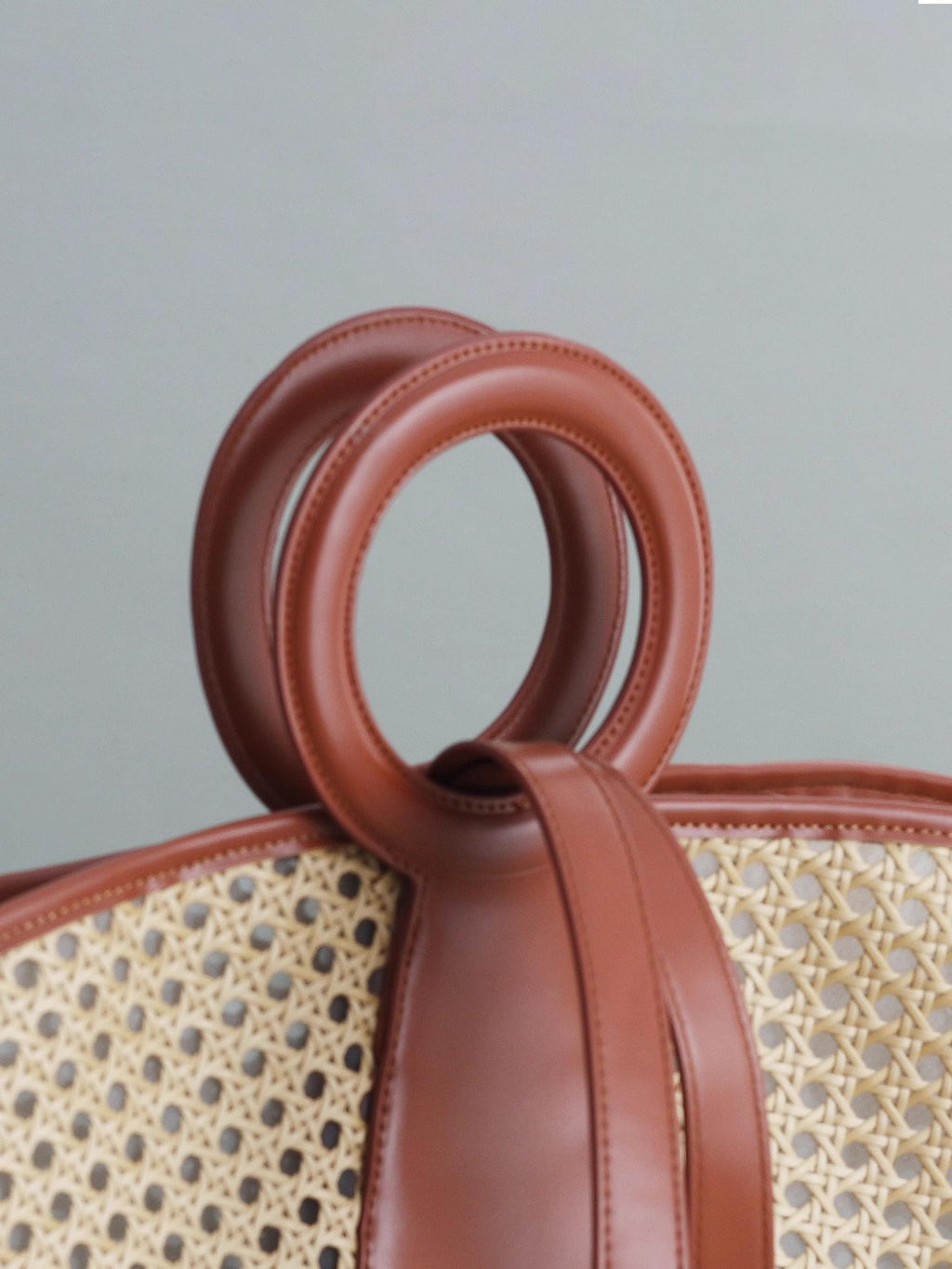 Rattan Woven Straw Tote Bag