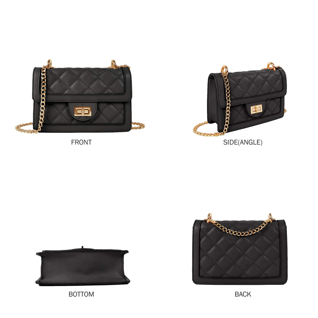 Quilted Mini Crossbody Shoulder Bag