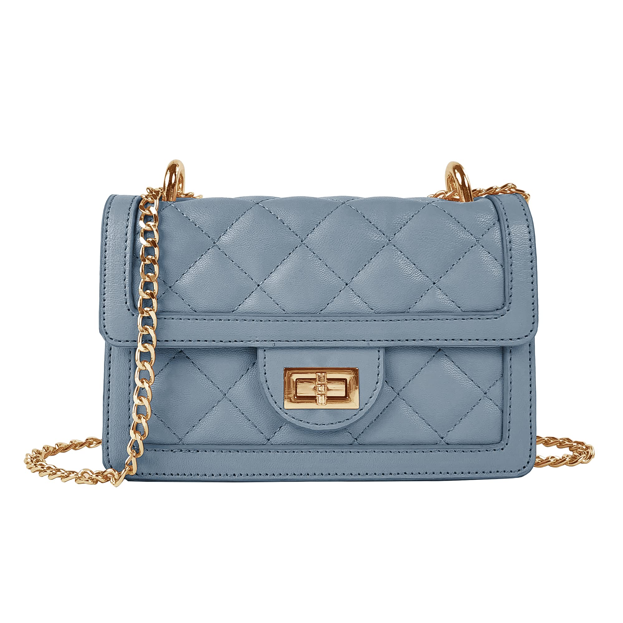 Quilted Mini Crossbody Shoulder Bag