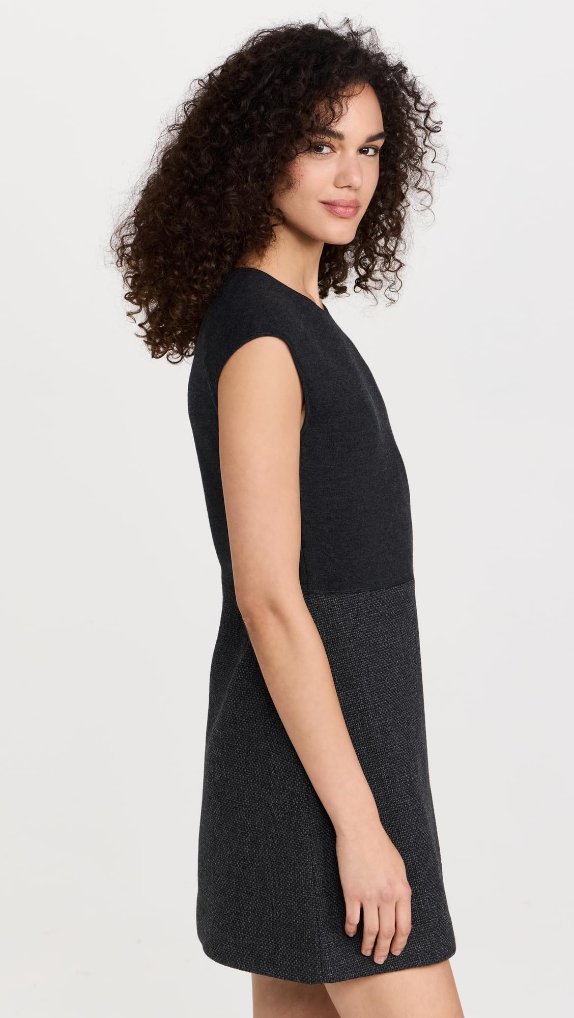 Theory Women's Wrap Skirt Combo Mini Dress