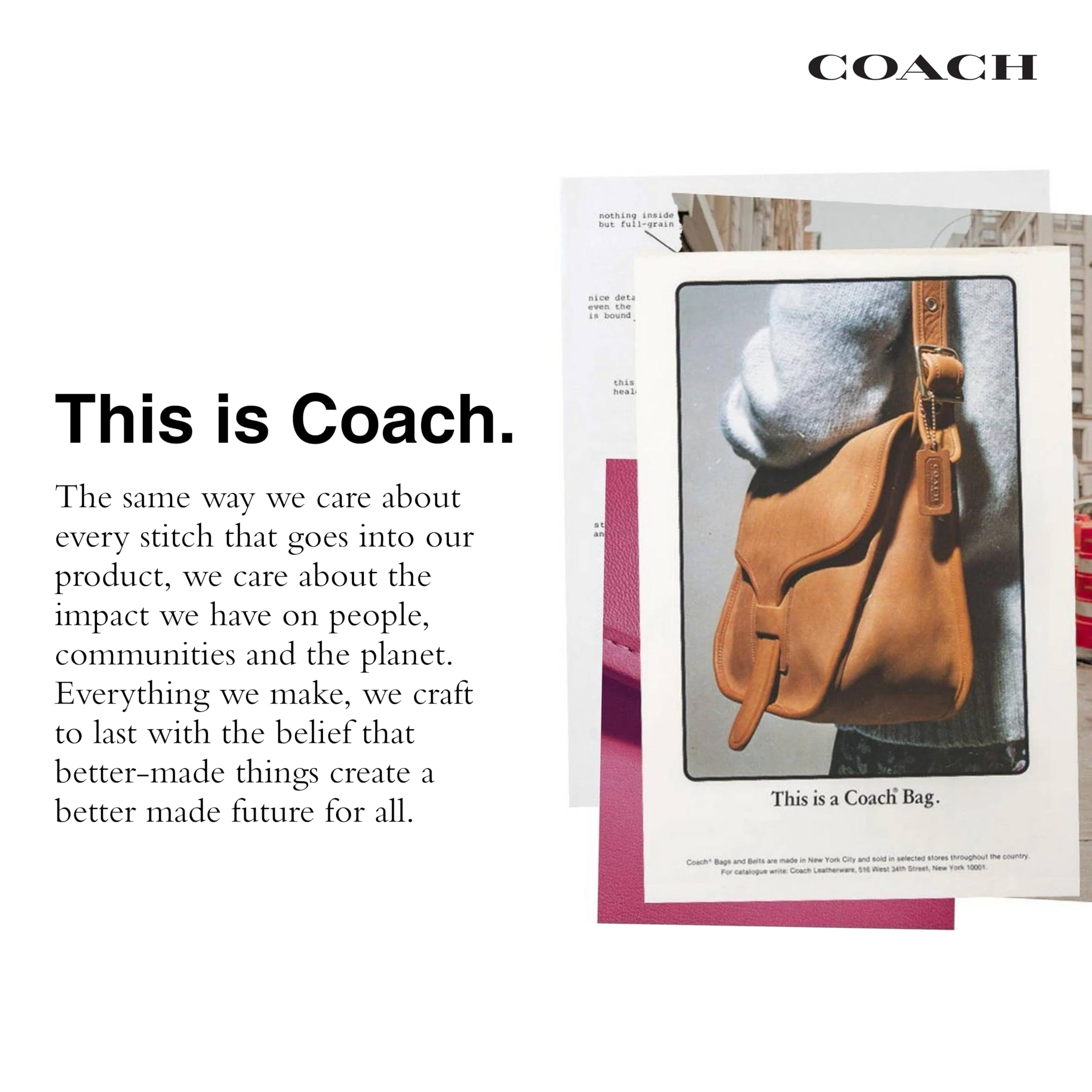 Coach Men's Hitch Backpack