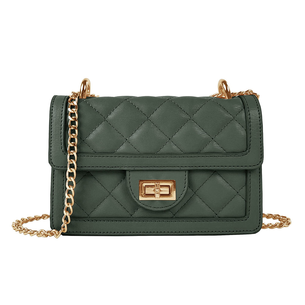 Quilted Mini Crossbody Shoulder Bag