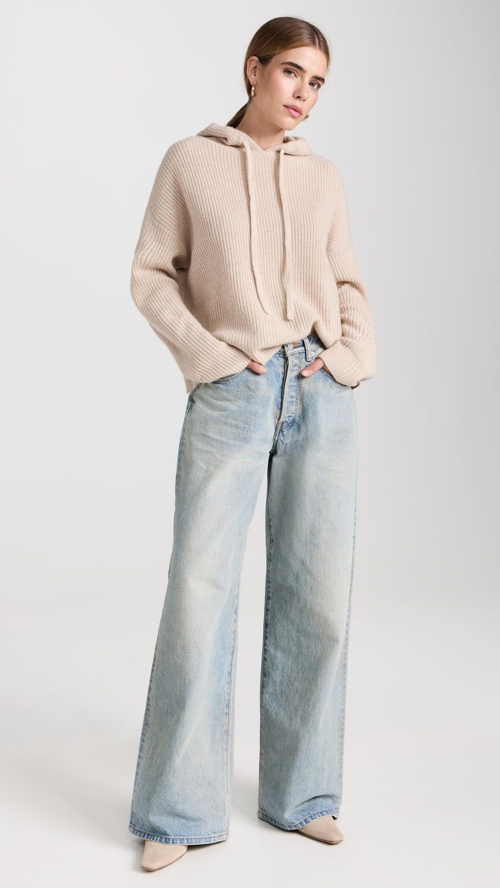 Jenni Kayne Women's Cashmere Fisherman Hoodie