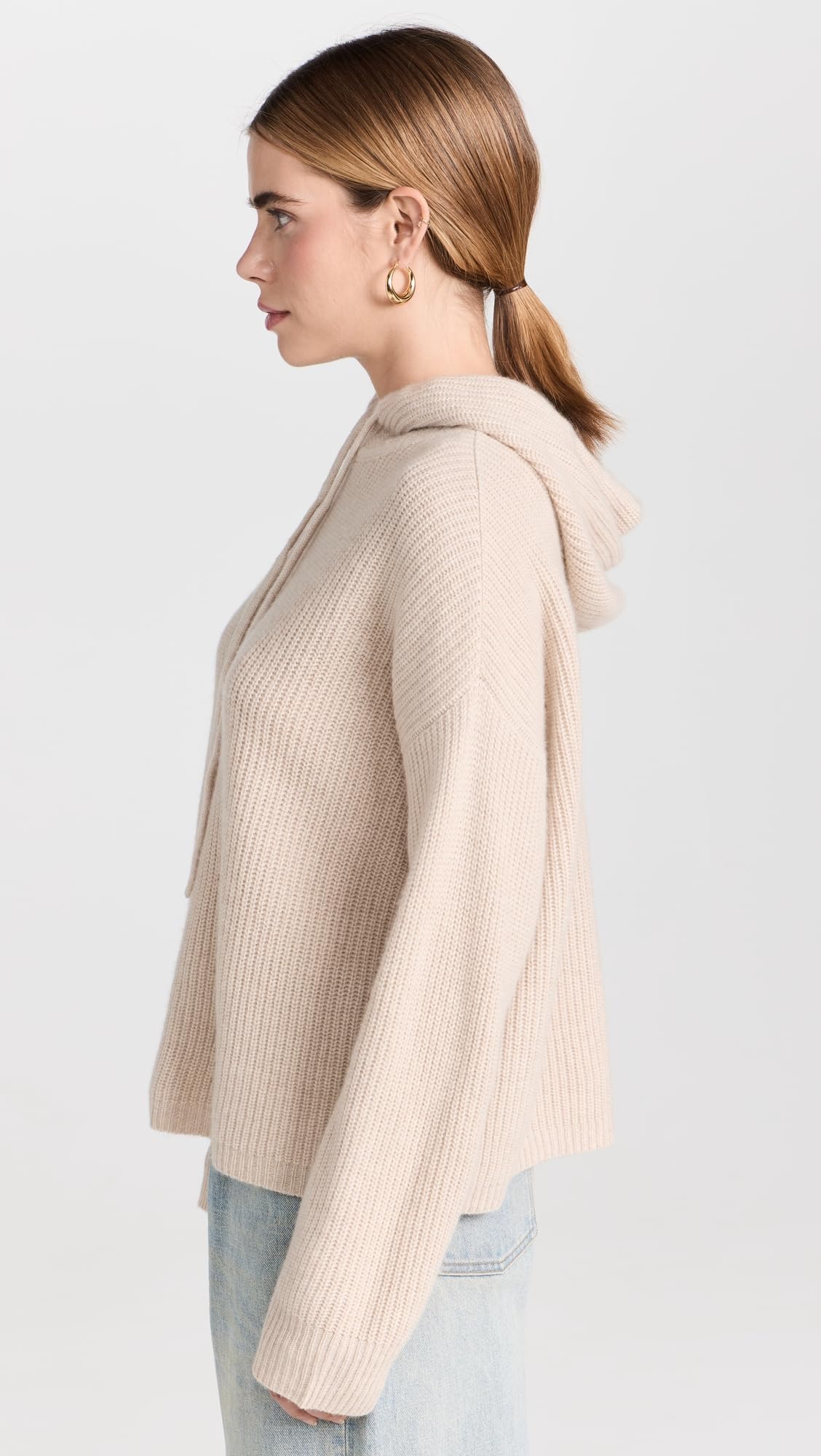 Jenni Kayne Women's Cashmere Fisherman Hoodie