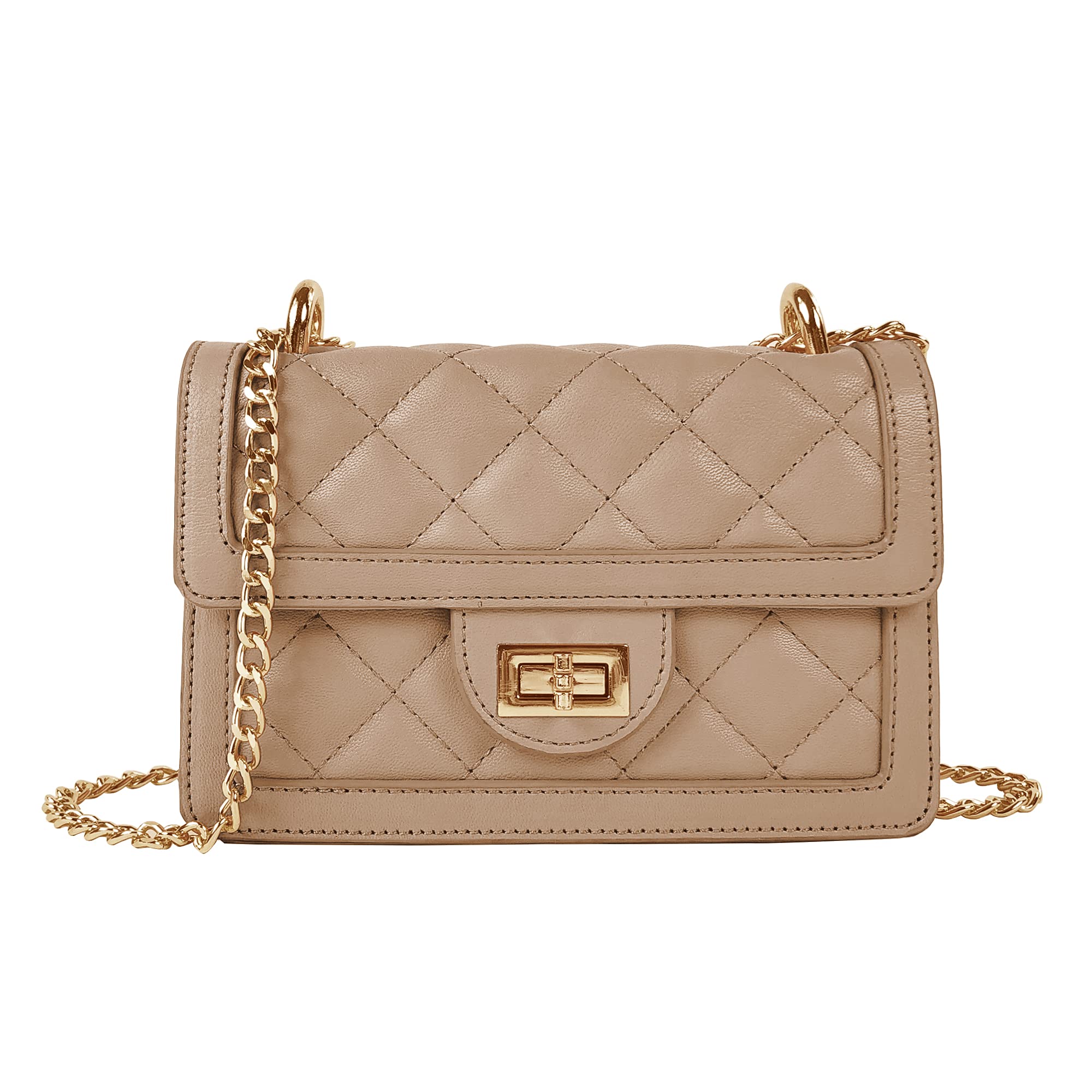 Quilted Mini Crossbody Shoulder Bag