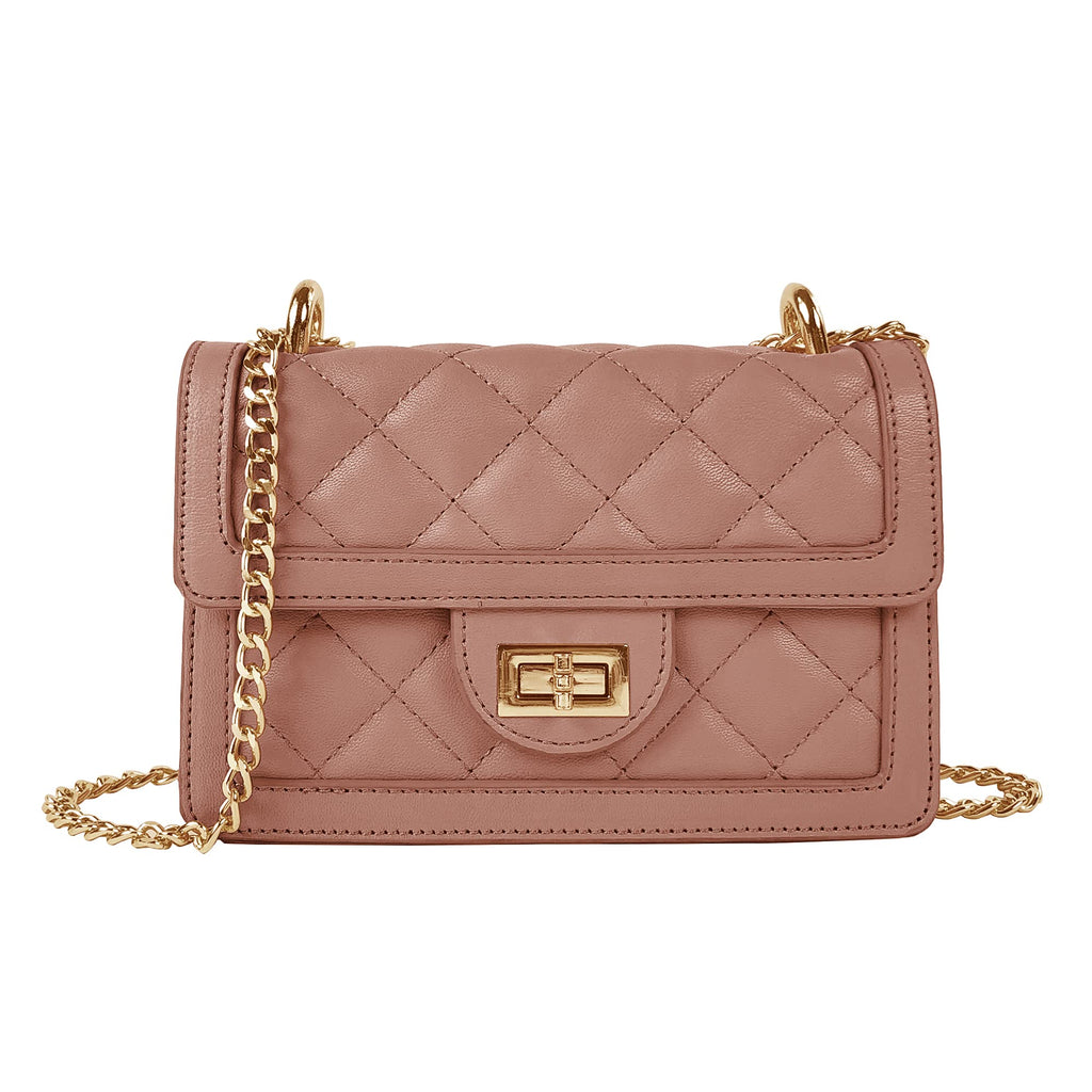 Quilted Mini Crossbody Shoulder Bag