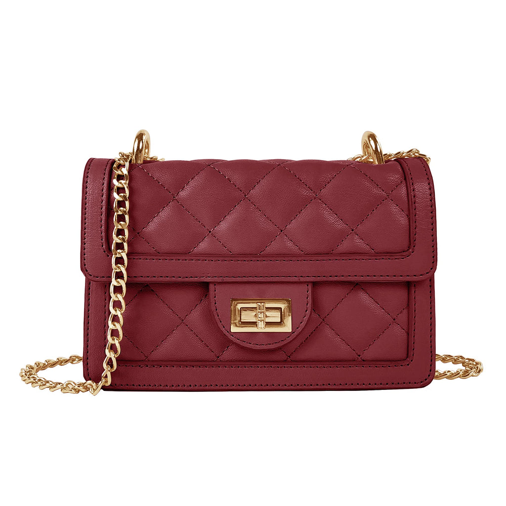 Quilted Mini Crossbody Shoulder Bag