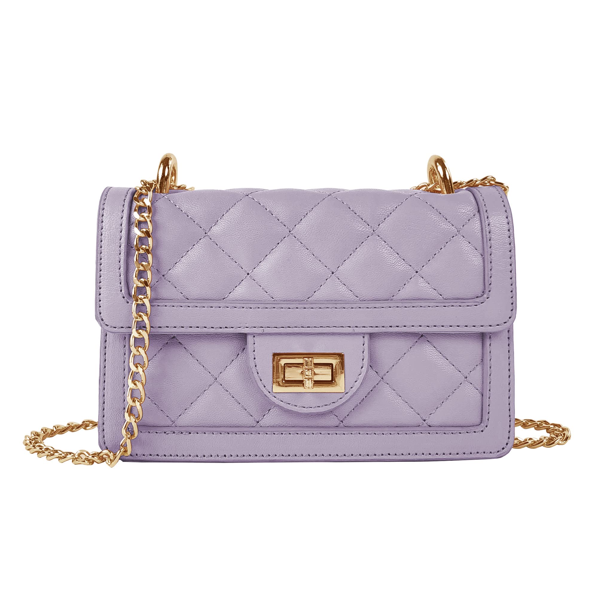 Quilted Mini Crossbody Shoulder Bag