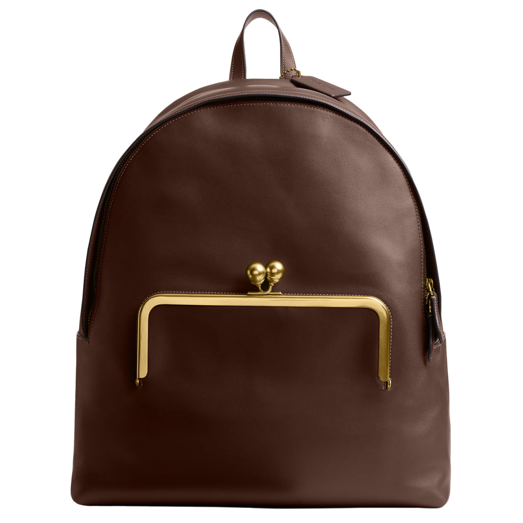 Coach Women's Kisslock Frame Backpack
