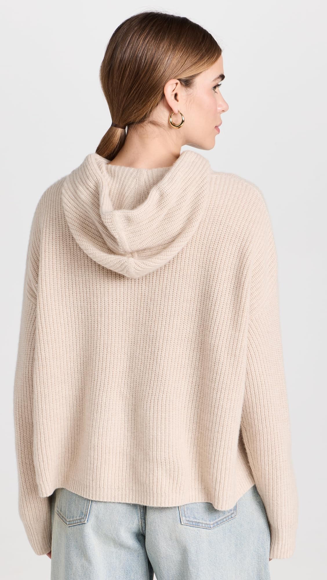 Jenni Kayne Women's Cashmere Fisherman Hoodie