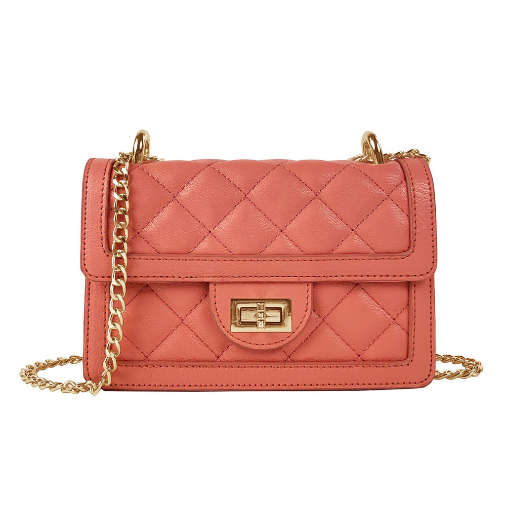 Quilted Mini Crossbody Shoulder Bag