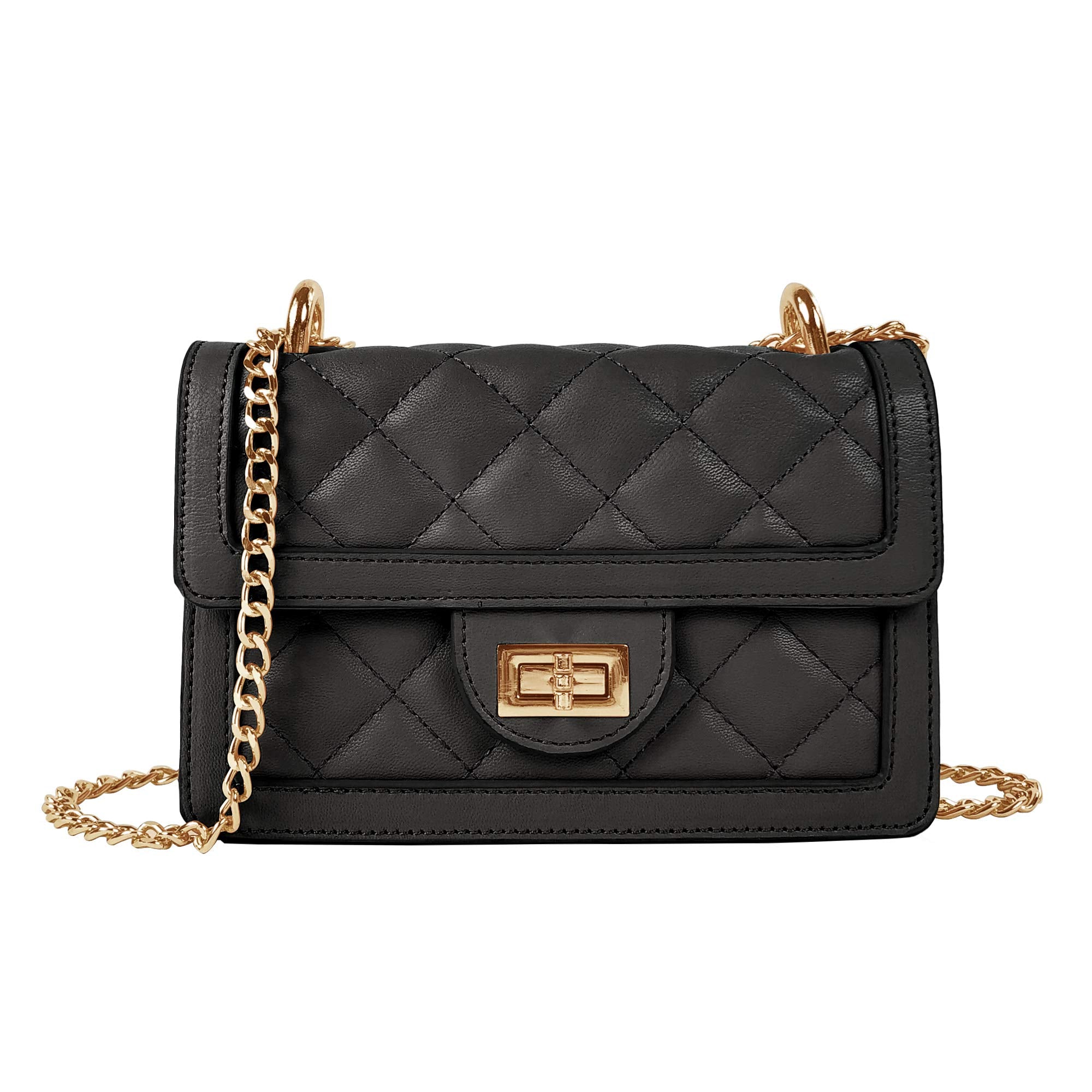 Quilted Mini Crossbody Shoulder Bag