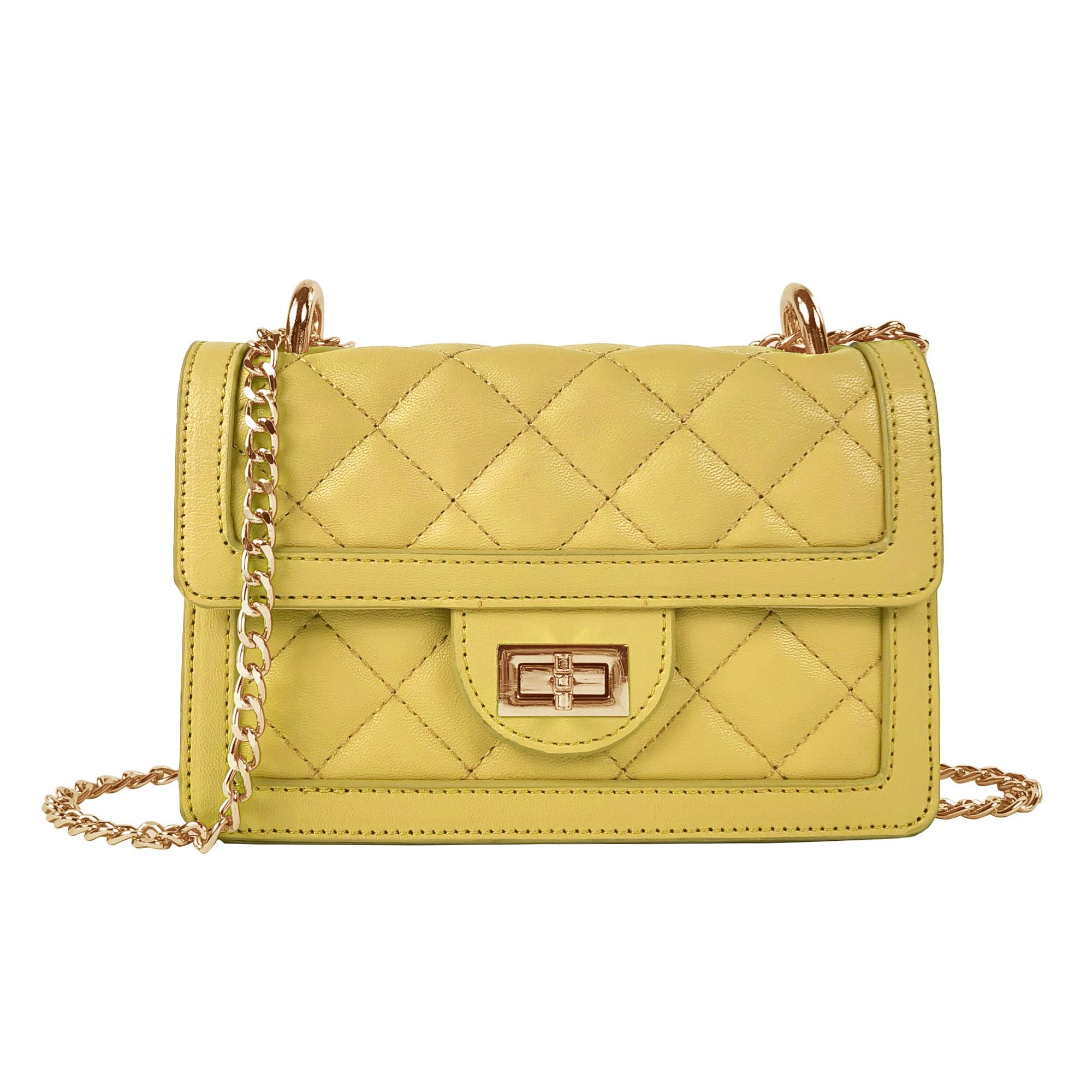 Quilted Mini Crossbody Shoulder Bag